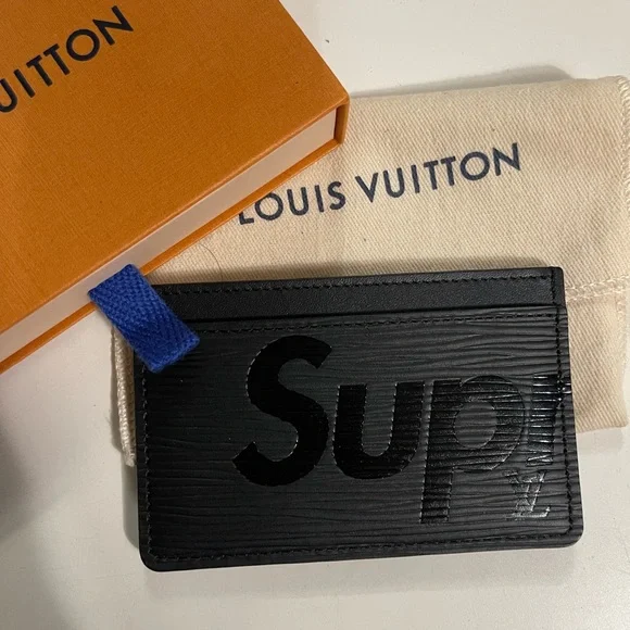 Organizer Wallet Louis Vuitton Supreme Wallet Black Louis Vuitton
